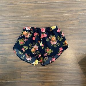 Floral High-Waist Short